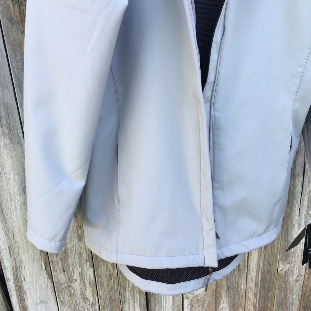 NWT New Balance Softshell 4 Way Stretch Jacket Gray S - Picture 8 of 14